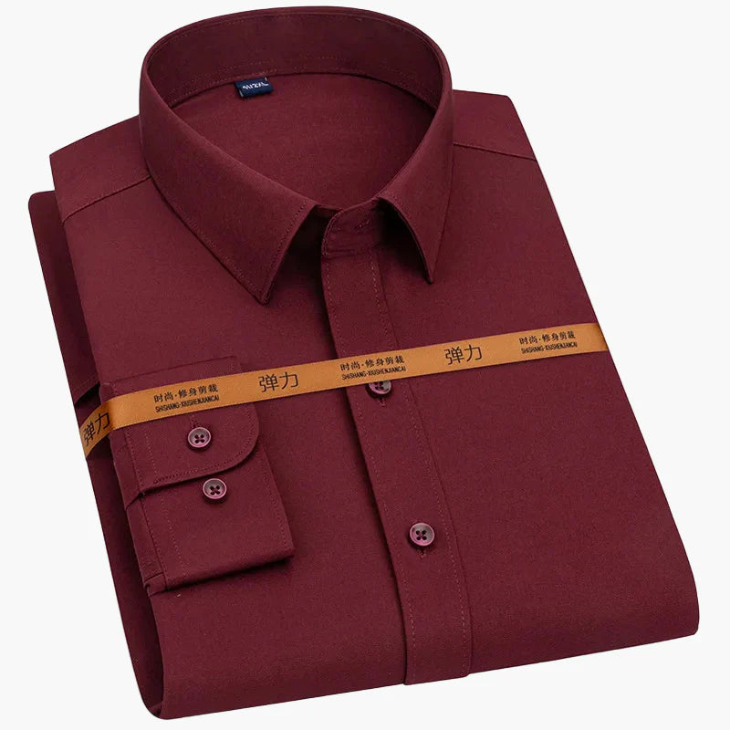 Chemise habillée pour homme coupe classique – Style élégant pour le bureau ou les occasions formelles