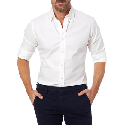 Richard – Chemise Slim en Coton pour Hommes