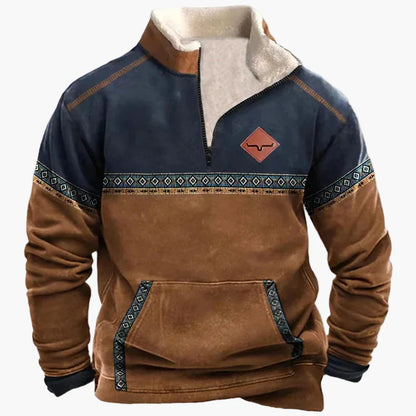 Sweat-shirt style western pour homme - Mode décontractée Wild West