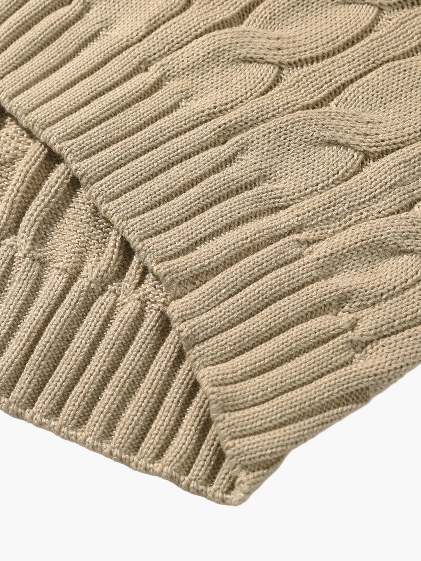 Pull à col châle torsadé pour homme style décontracté élégant