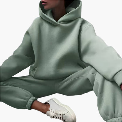 Ensemble Survêtement Décontracté Femme - Hoodie Oversize et Jogging Confortable pour la Maison et les Loisirs