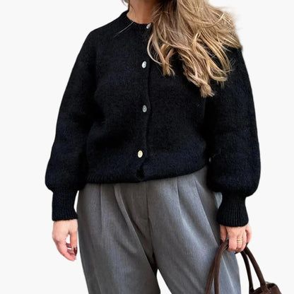 Cardigan ample décontracté pour femme – Style urbain chic et confortable