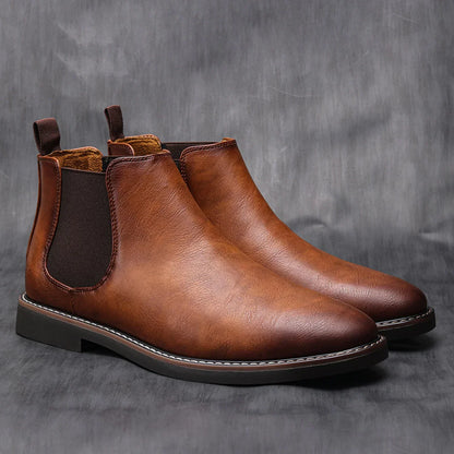Bottes Chelsea classiques pour homme style urbain et élégance polyvalente