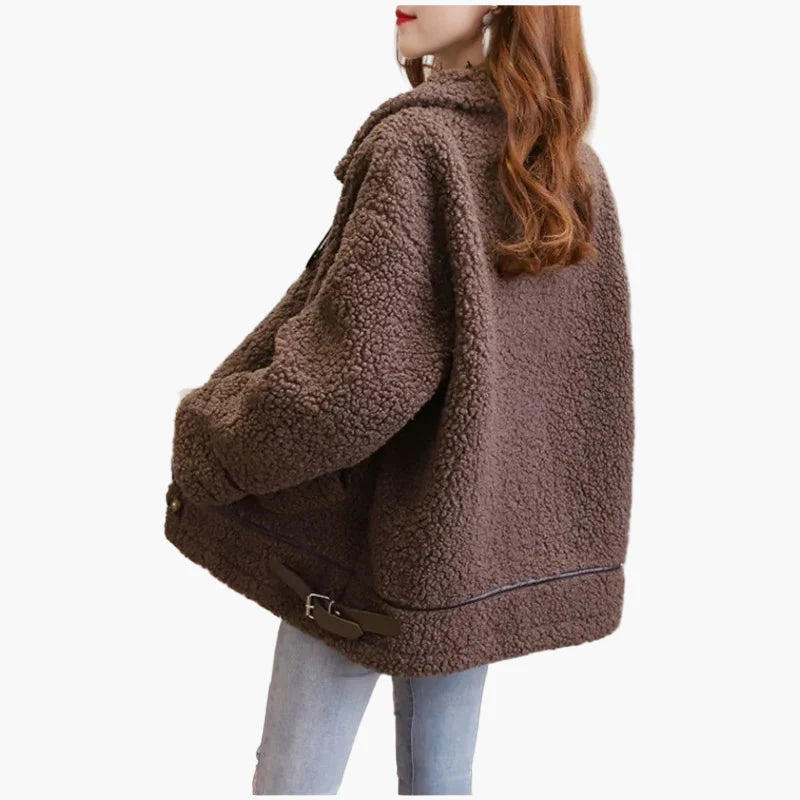 Veste Femme Style Décontracté Oversize Tendance Automne Hiver