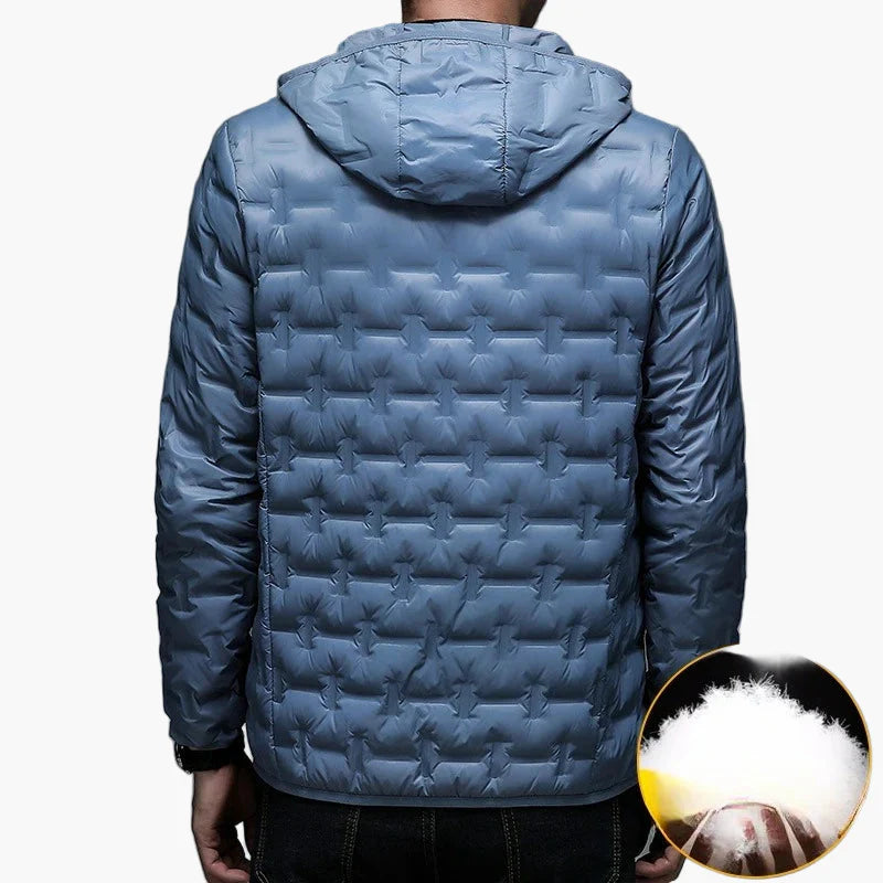 Veste doudoune homme style urbain chaude et légère