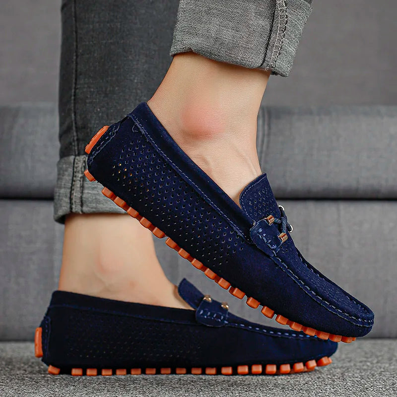 Elegant men's slip-on shoes casual stylish