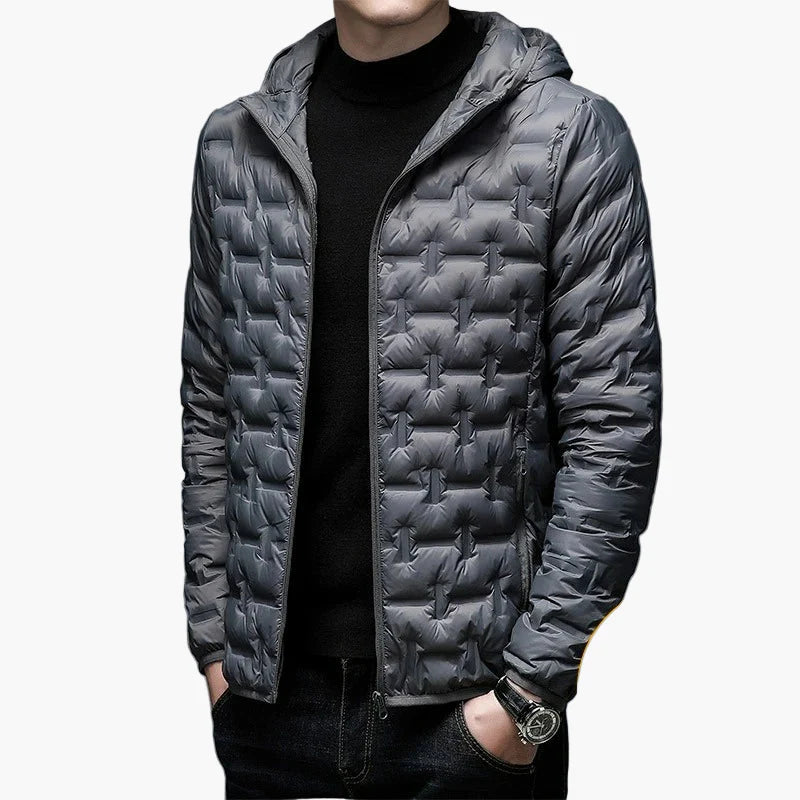 Veste doudoune homme style urbain chaude et légère