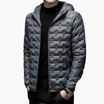 Veste doudoune homme style urbain chaude et légère