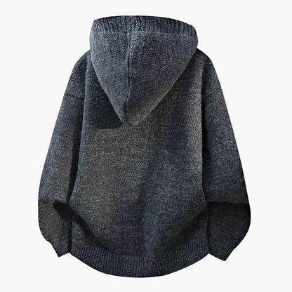 Cardigan à capuche pour homme style décontracté automne hiver