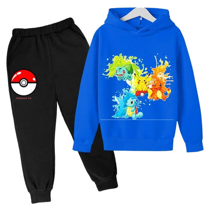 Esme – Ensemble Hoodie et Pantalon Pikachu pour Enfants pour Confort et Style