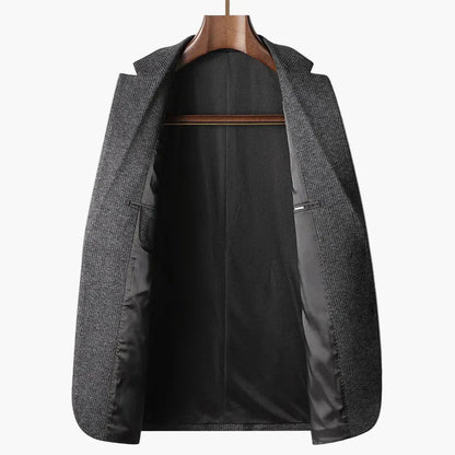 Veste Blazer Homme Élégant Style Business Décontracté pour Bureau et Occasions Formelles