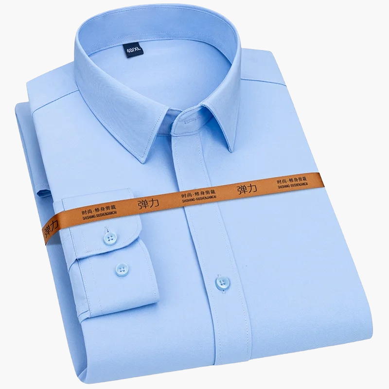 Chemise habillée pour homme coupe classique – Style élégant pour le bureau ou les occasions formelles