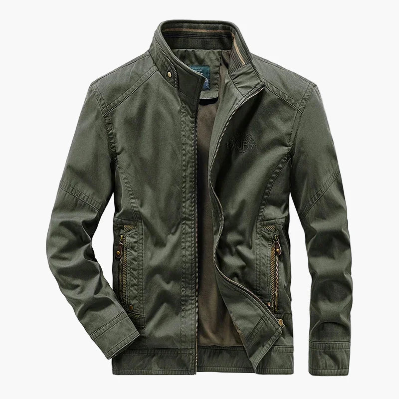 Veste décontractée pour homme style motard idéale pour la mi-saison