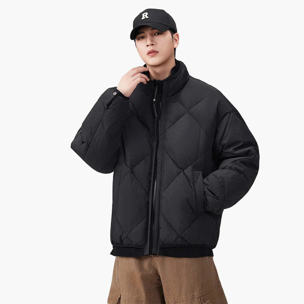 Veste matelassée décontractée pour homme – Style urbain et confort quotidien
