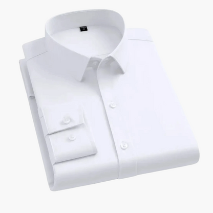 Chemise habillée extensible pour homme - Style élégant et confortable pour affaires et occasions spéciales