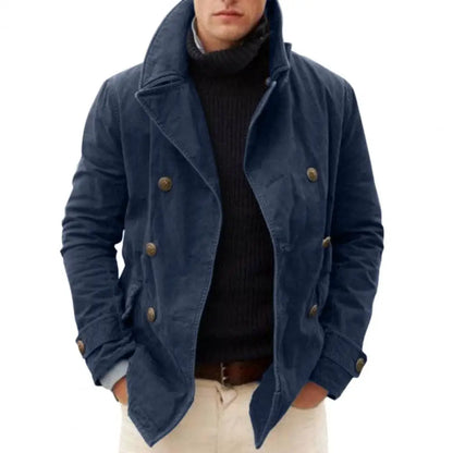 Shaun – Manteau Long Imperméable d'Hiver pour Hommes