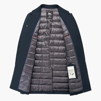 Manteau élégant mi-saison pour homme - Style urbain chic, usage quotidien et professionnel