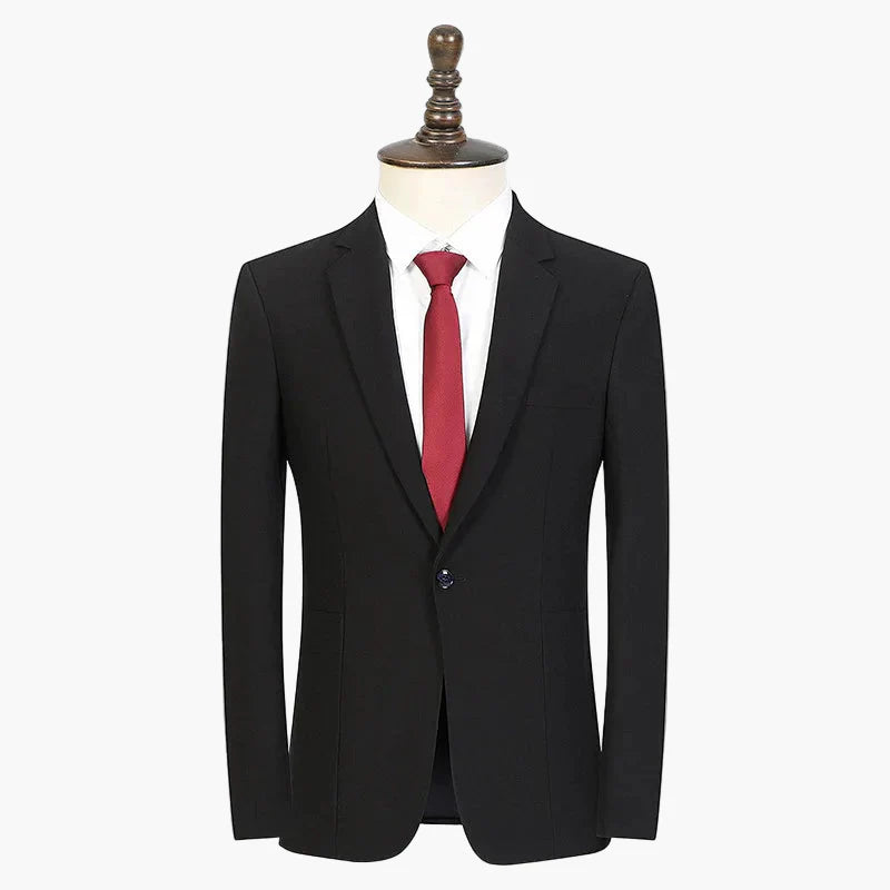 Costume Homme Élégant 3 Pièces Style Business et Mariage