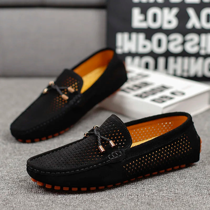 Elegant men's slip-on shoes casual stylish