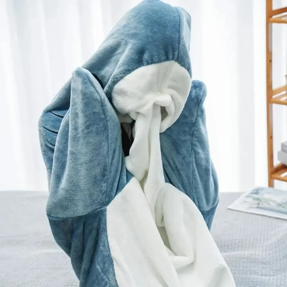 Georgina – Combinaison Pyjama Requin à Capuche
