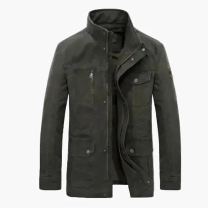 Veste décontractée homme à poches multiples style urbain pour usage quotidien