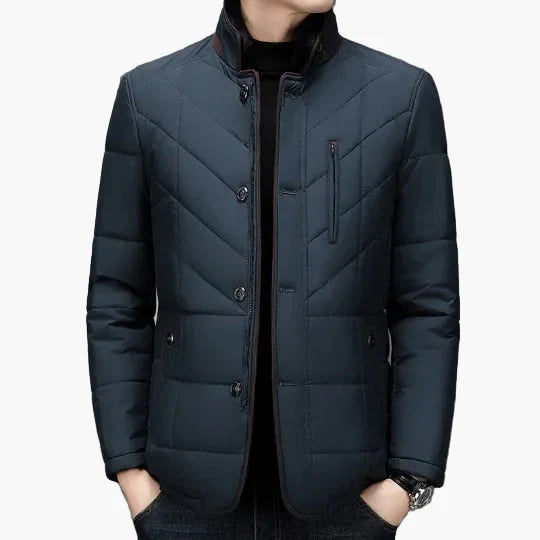 Veste matelassée élégante pour homme, style moderne, idéale pour l’hiver et les occasions décontractées