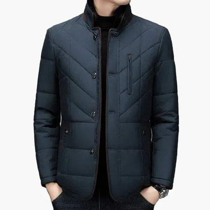 Veste matelassée élégante pour homme, style moderne, idéale pour l’hiver et les occasions décontractées