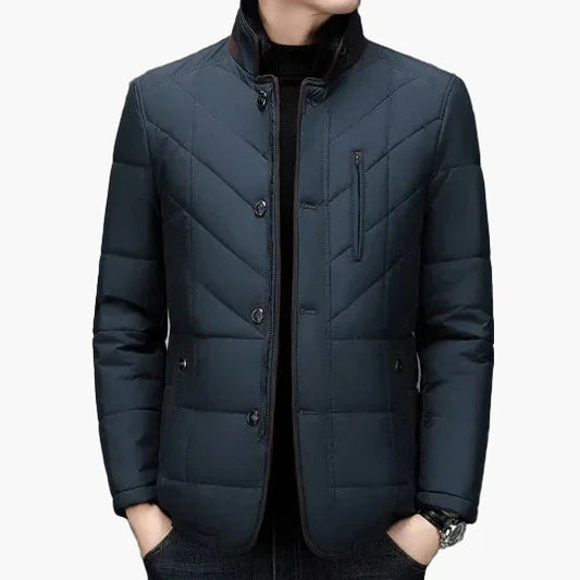 Veste matelassée élégante pour homme, style moderne, idéale pour l’hiver et les occasions décontractées
