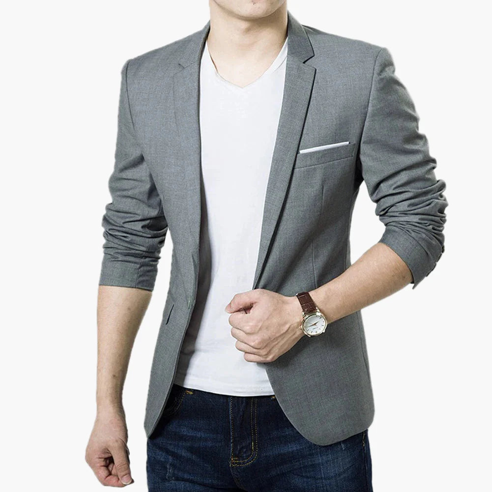 Blazer élégant pour homme – Style moderne et polyvalent, idéal pour affaires et sorties