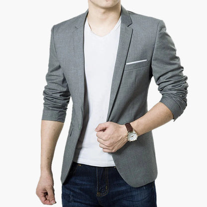 Blazer élégant pour homme – Style moderne et polyvalent, idéal pour affaires et sorties