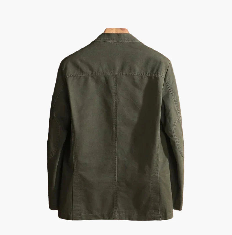 Veste blazer décontractée homme style workwear multi-poches pour usage quotidien