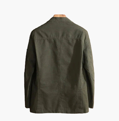 Veste blazer décontractée homme style workwear multi-poches pour usage quotidien