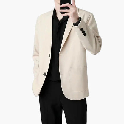 Veste blazer décontractée pour homme style urbain élégante