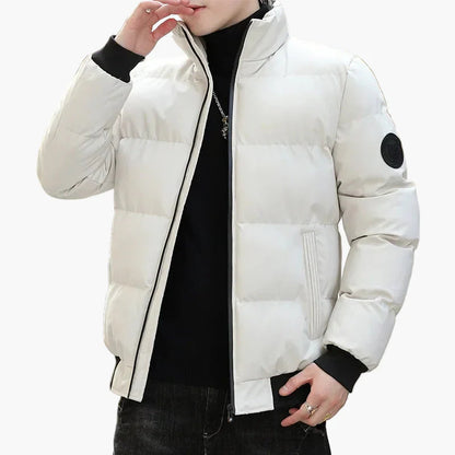 Doudoune Homme Élégante Style Urbain – Veste Matelassée Mode Hiver