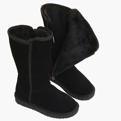 Bottes d'hiver hautes pour femme style décontracté urbain