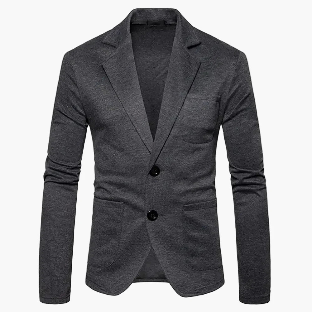 Veste blazer décontractée homme style moderne pour affaires ou loisirs