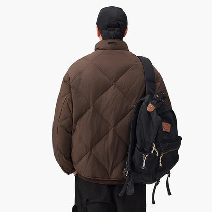 Veste matelassée décontractée pour homme – Style urbain et confort quotidien