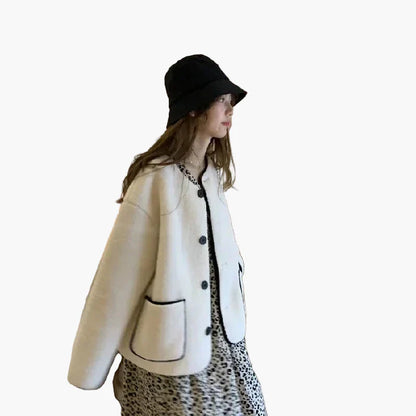 Veste femme style décontracté chic automne hiver - coupe oversize tendance