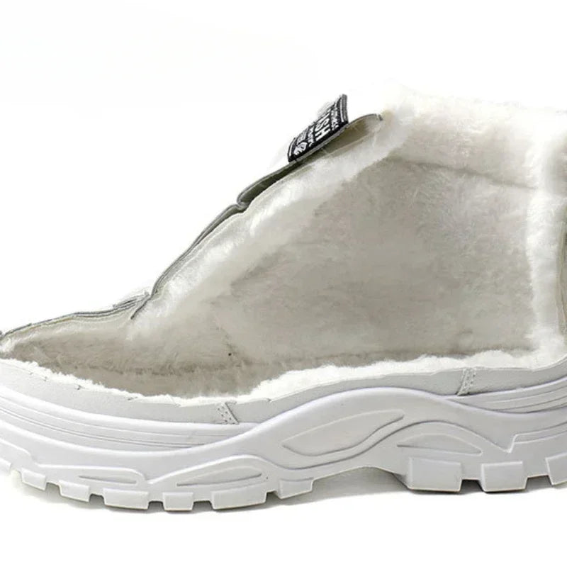 Baskets montantes d'hiver pour femmes - Style urbain chaud et tendance