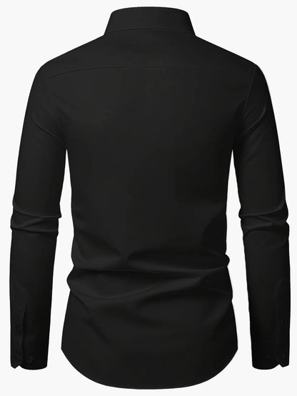 Chemise habillée pour homme – Style moderne et élégant, idéale pour les événements ou le quotidien