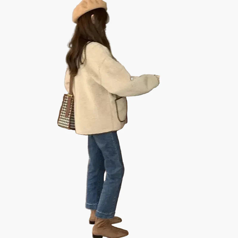 Veste femme style décontracté chic automne hiver - coupe oversize tendance