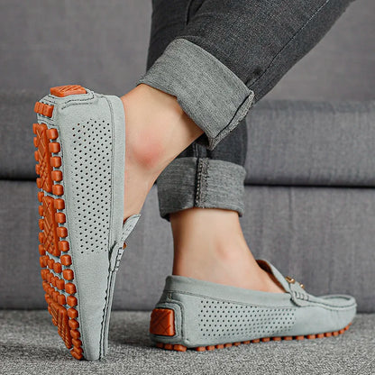 Elegant men's slip-on shoes casual stylish