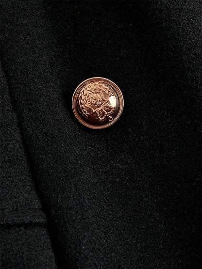 Manteau long à capuche style gothique pour femme, élégant et polyvalent