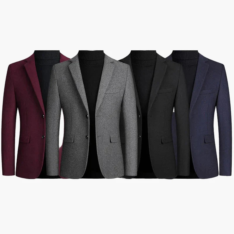 Veste Blazer Style Classique Homme Élégant Affaires et Casual