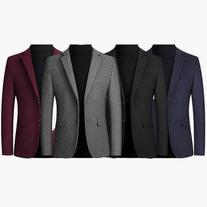 Veste Blazer Style Classique Homme Élégant Affaires et Casual