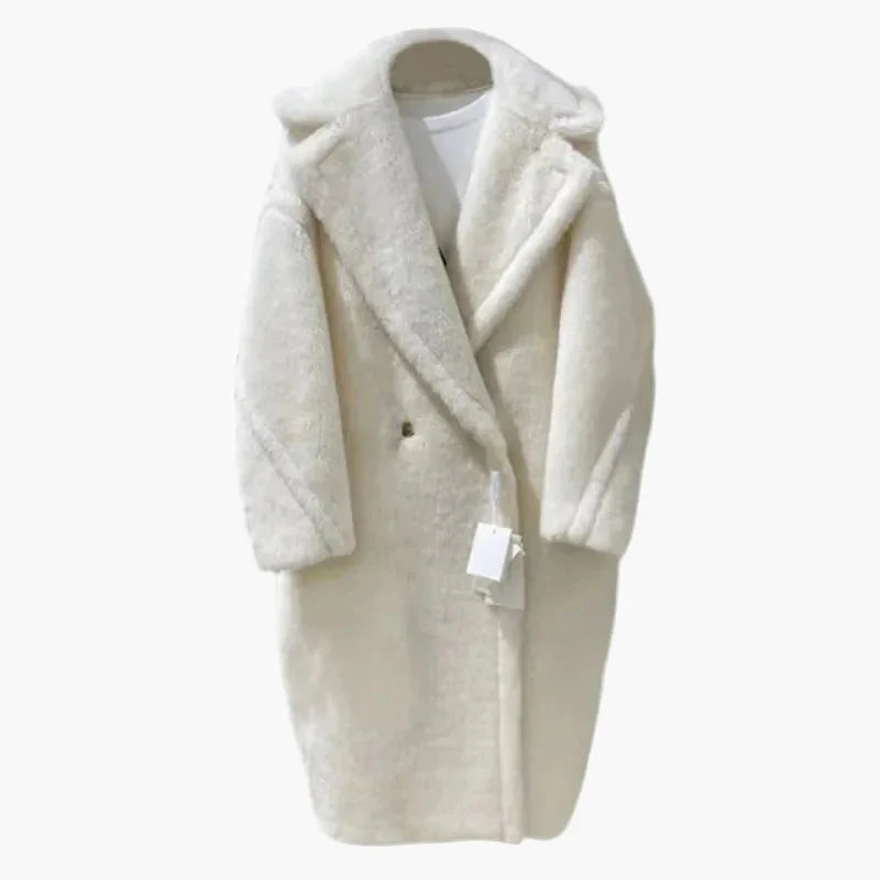 Manteau long ample style urbain pour femme – Élégance décontractée hivernale