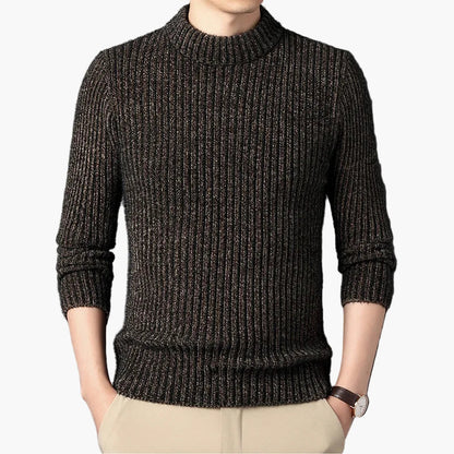 Pull à Col Montant Style Décontracté pour Homme – Élégance Moderne et Confort au Quotidien