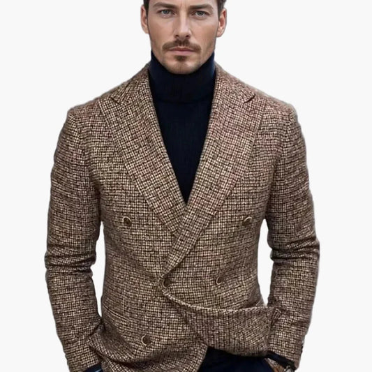 Veste croisée élégante pour homme style business – Moderne et sophistiquée