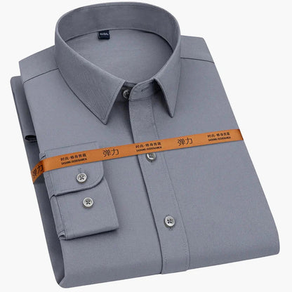 Chemise habillée pour homme coupe classique – Style élégant pour le bureau ou les occasions formelles