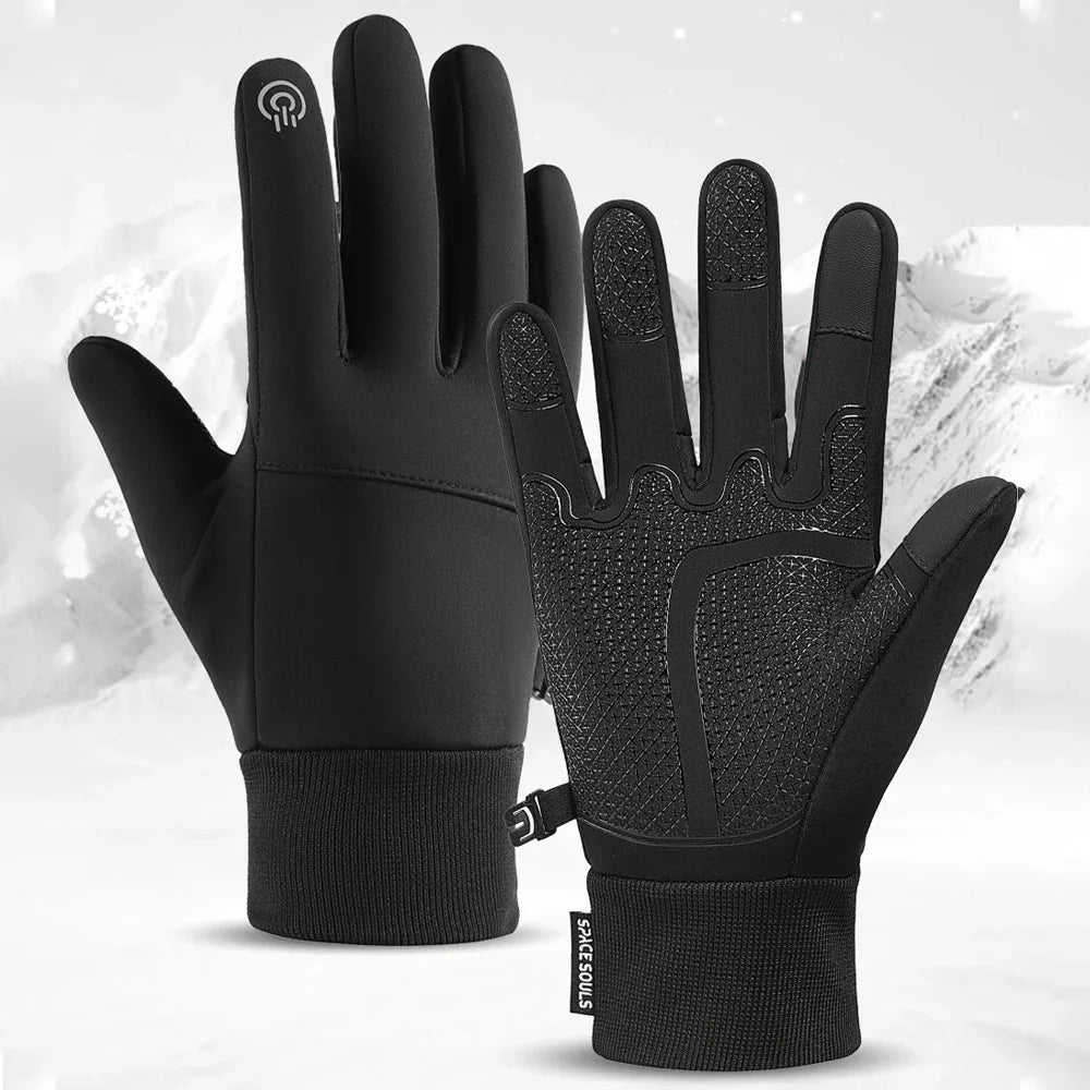 Ron – Gants d'Hiver Imperméables et Coupe-Vent pour Sports Extérieurs